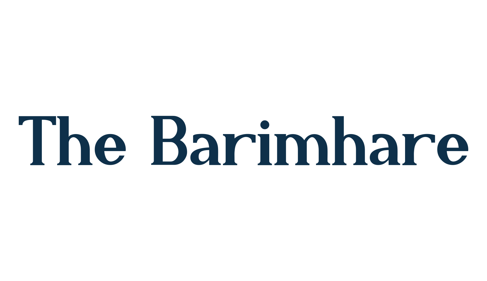 The Barimhare, basic serif font preview