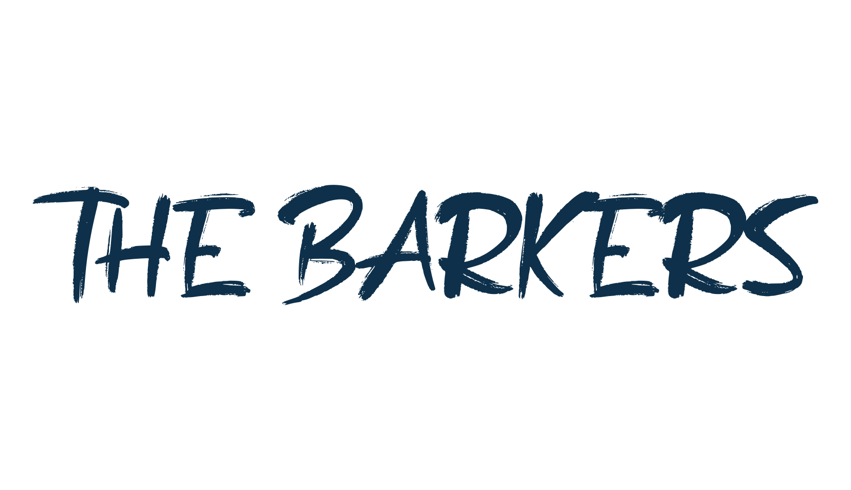 The Barkers, script brush fancy decorative calligraphy font preview