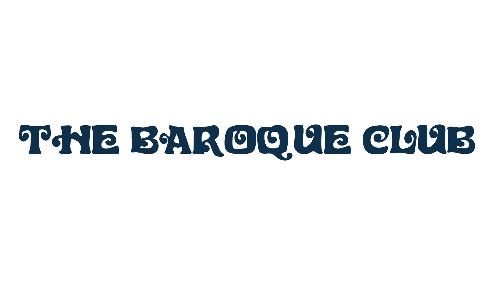 The Baroque Club, fancy retro decorative font preview