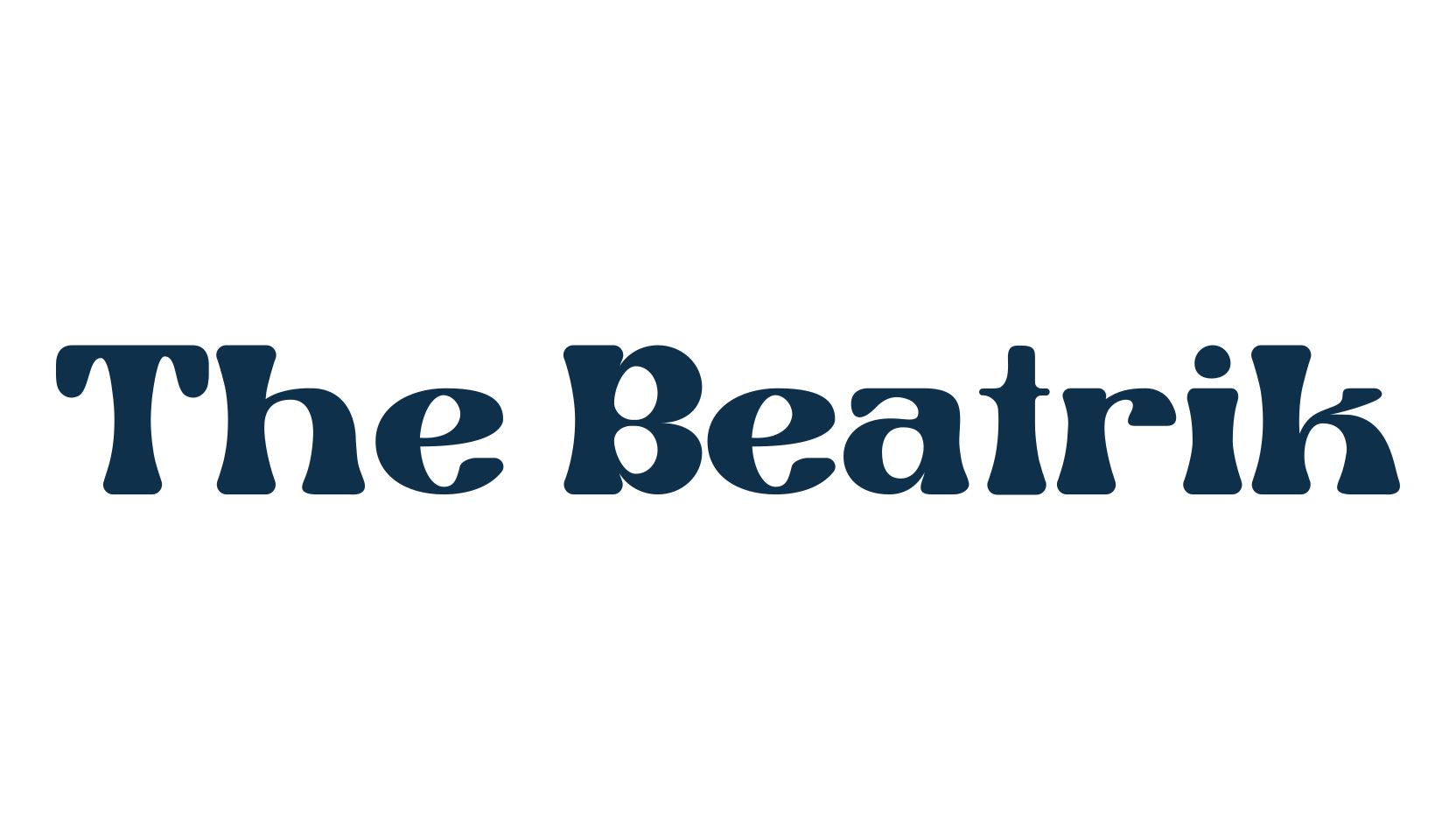 The Beatrik, fancy groovy decorative font preview