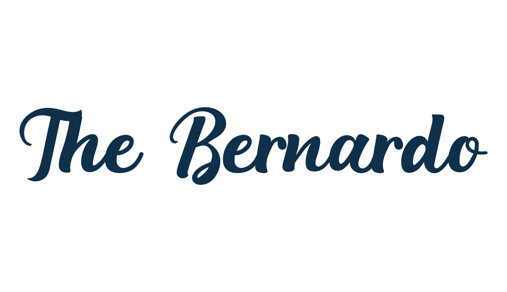 The Bernardo, old school font preview