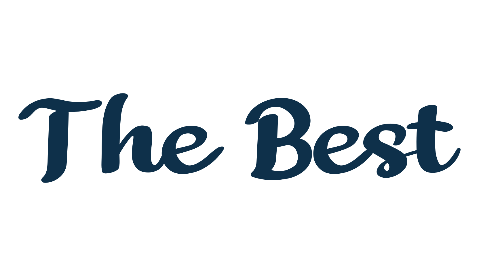 The Best (the-best), display market font preview