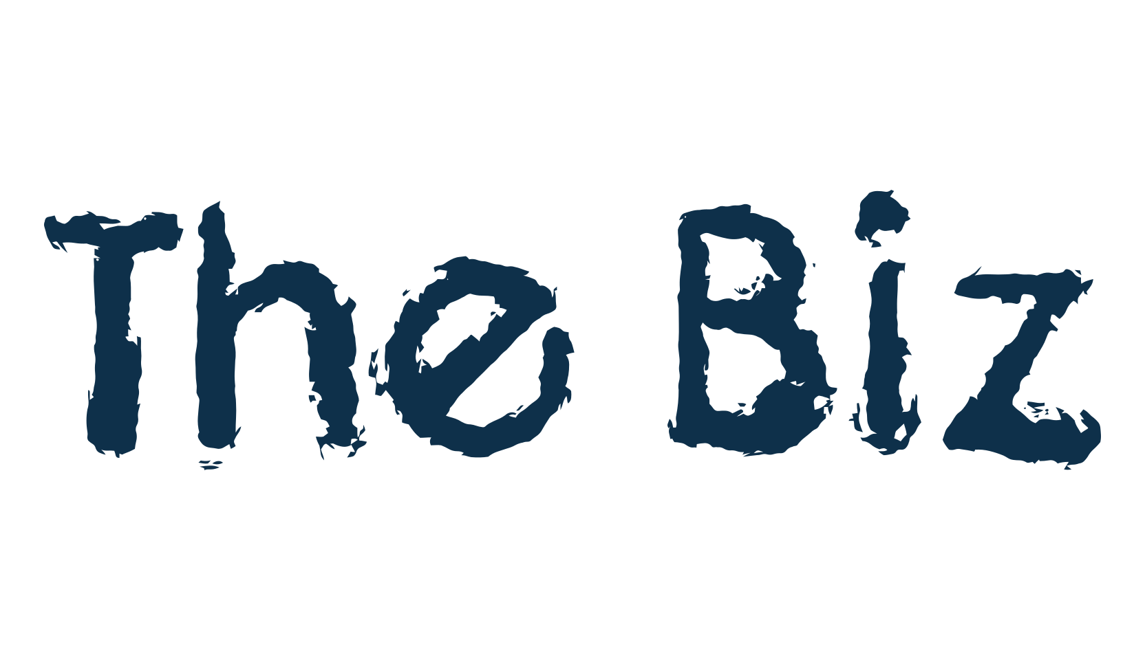The Biz, destroy font preview