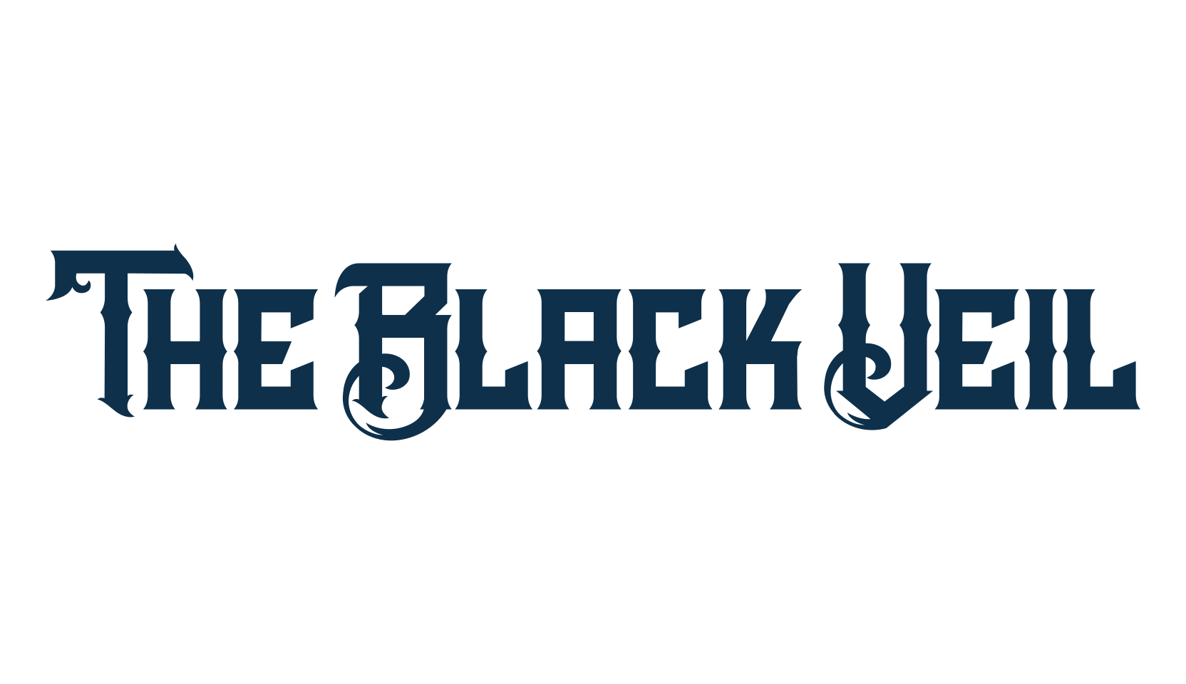 The Black Veil, gothic modern font preview