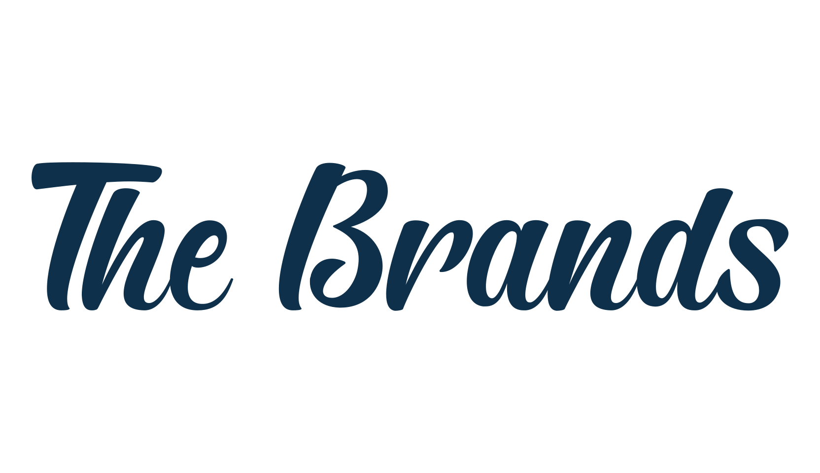 The Brands, fancy old school decorative script calligraphy font preview