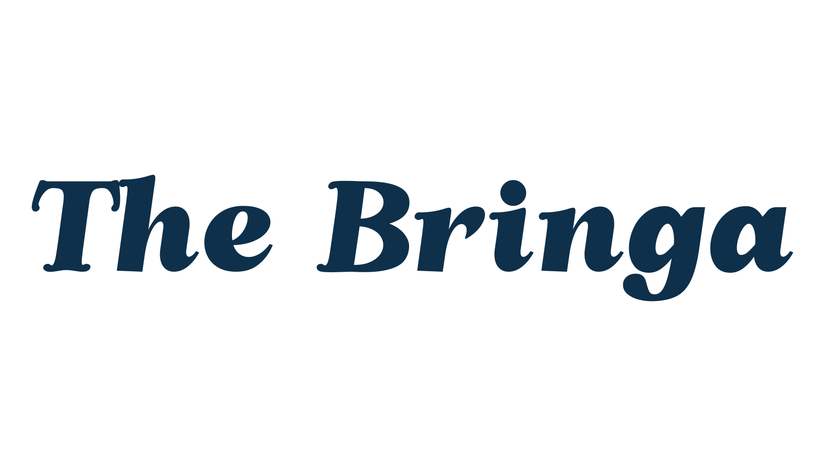 The Bringa, basic serif font preview