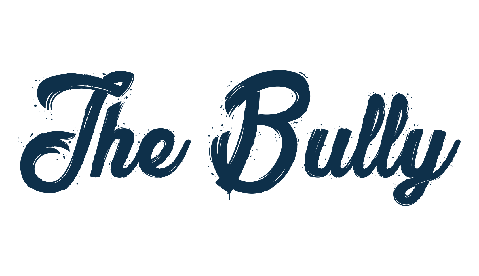 The Bully, brush font preview