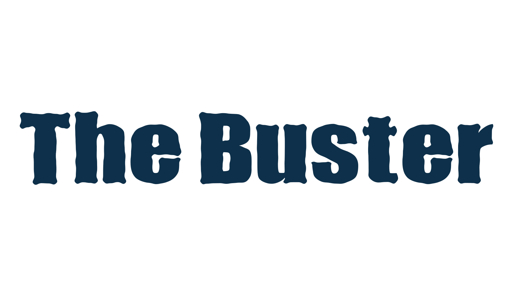 The Buster, fancy western decorative font preview