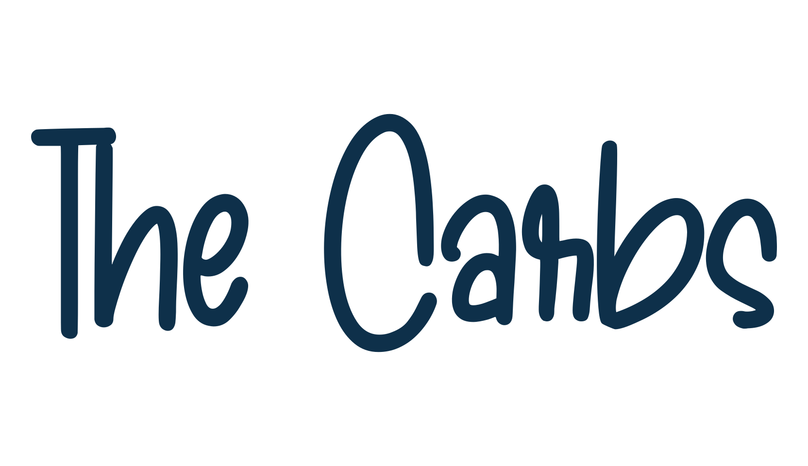 The Carbs, script handwritten fancy decorative calligraphy font preview