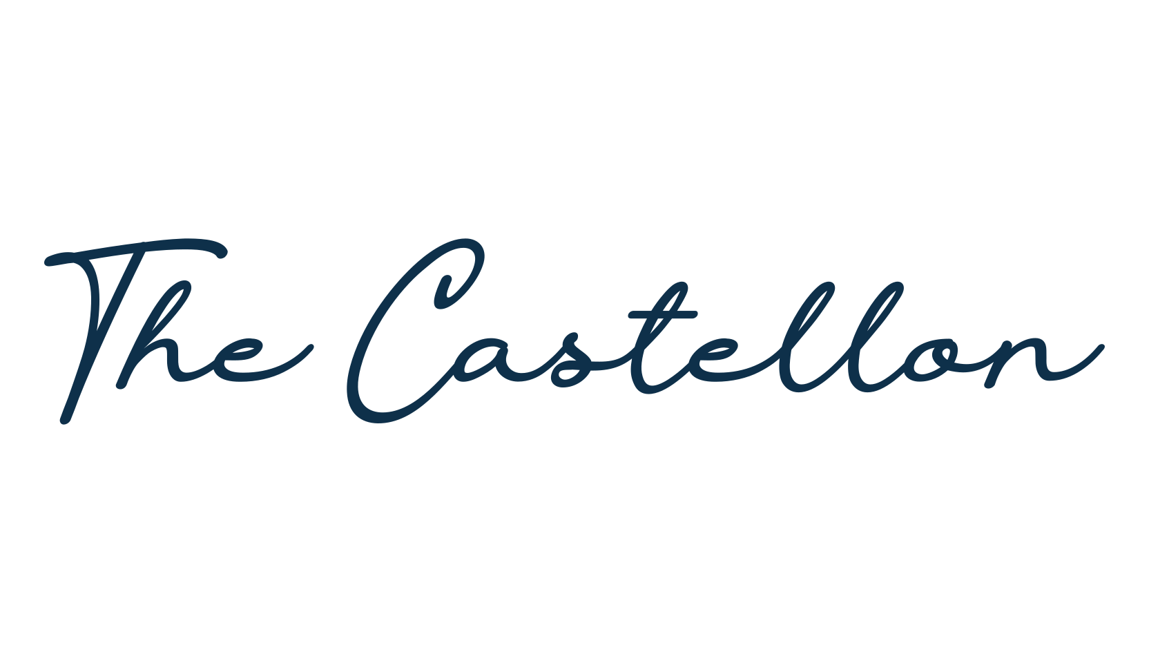 The Castellon, script handwritten fancy decorative calligraphy font preview