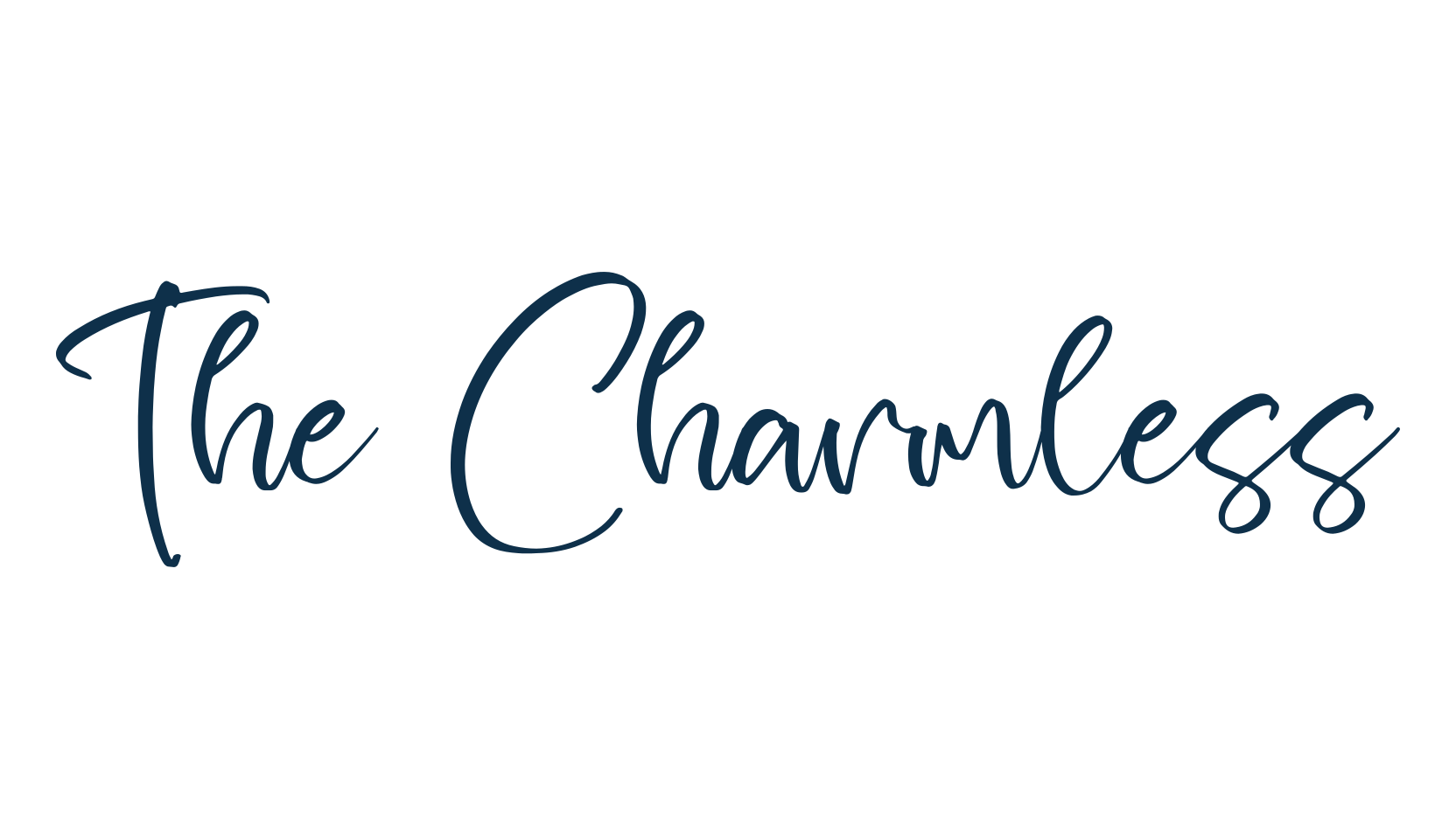 The Charmless, handwriting font preview