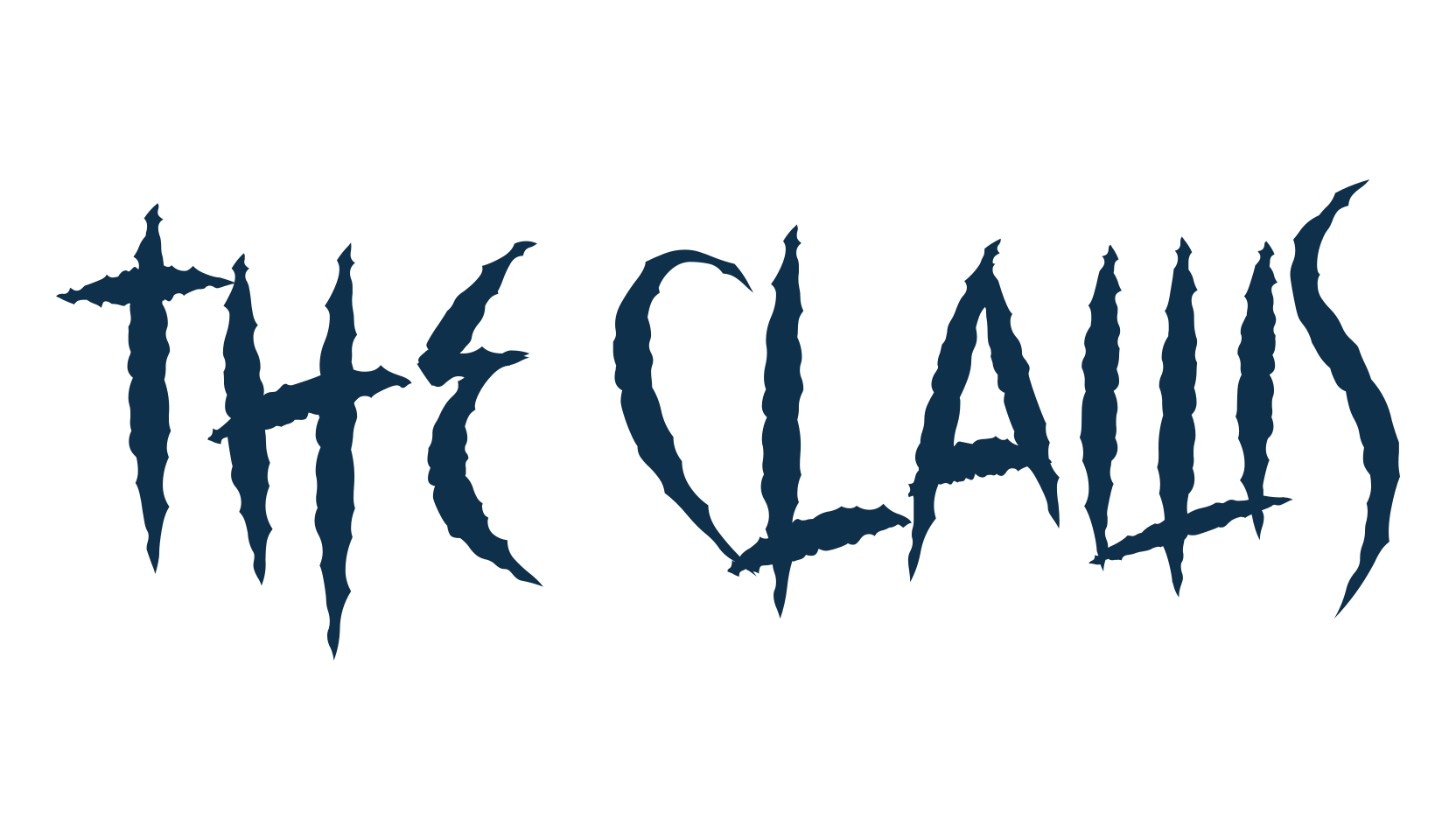 The Claws, halloween font preview