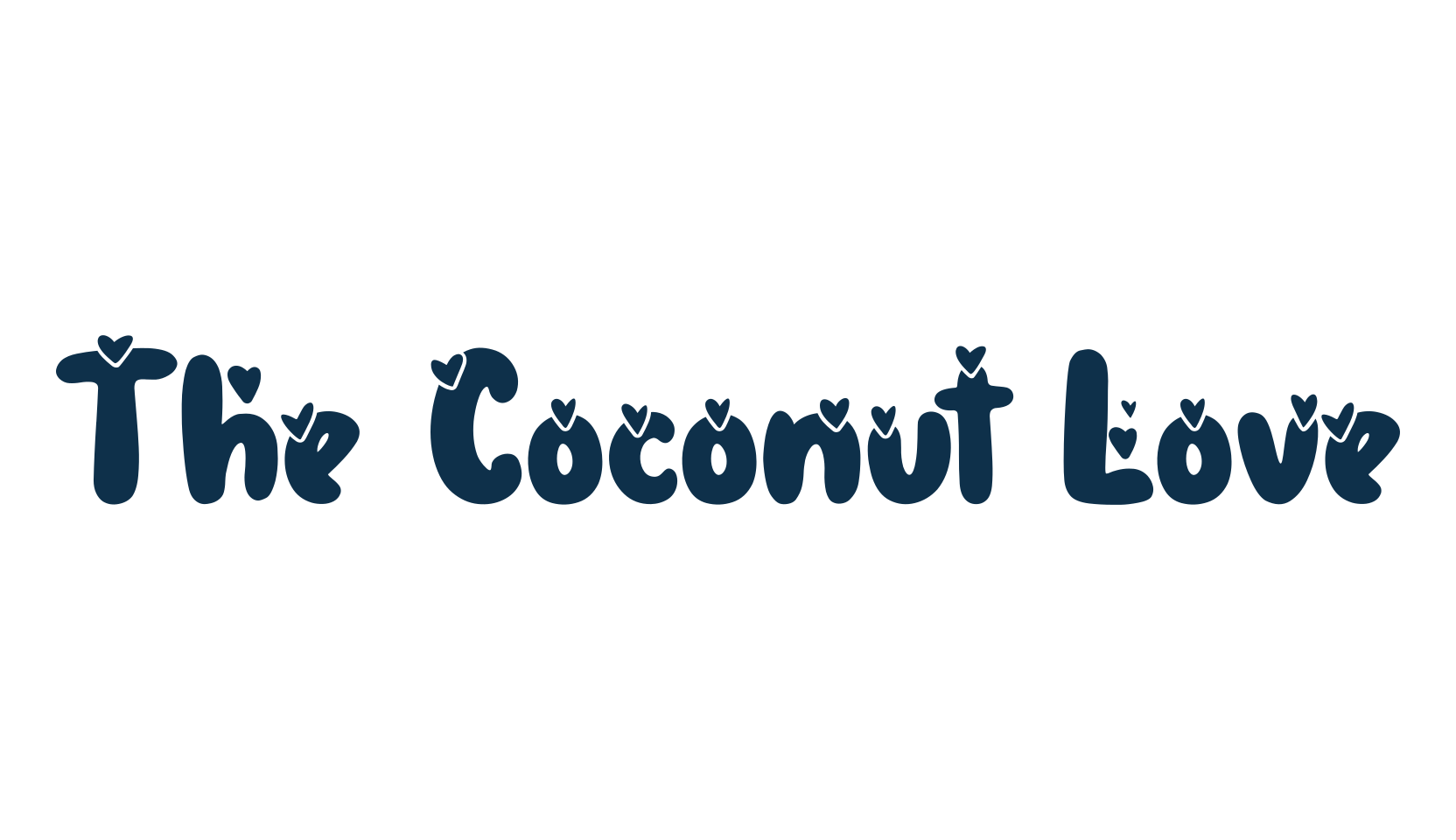 The Coconut Love, fancy decorative font preview