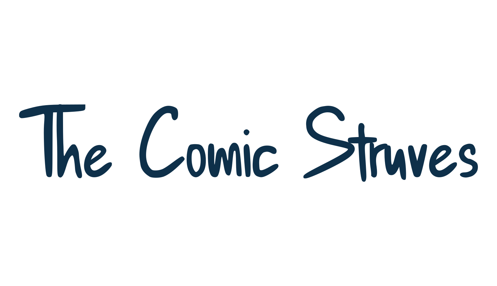 The Comic Struves, script handwritten fancy decorative calligraphy font preview