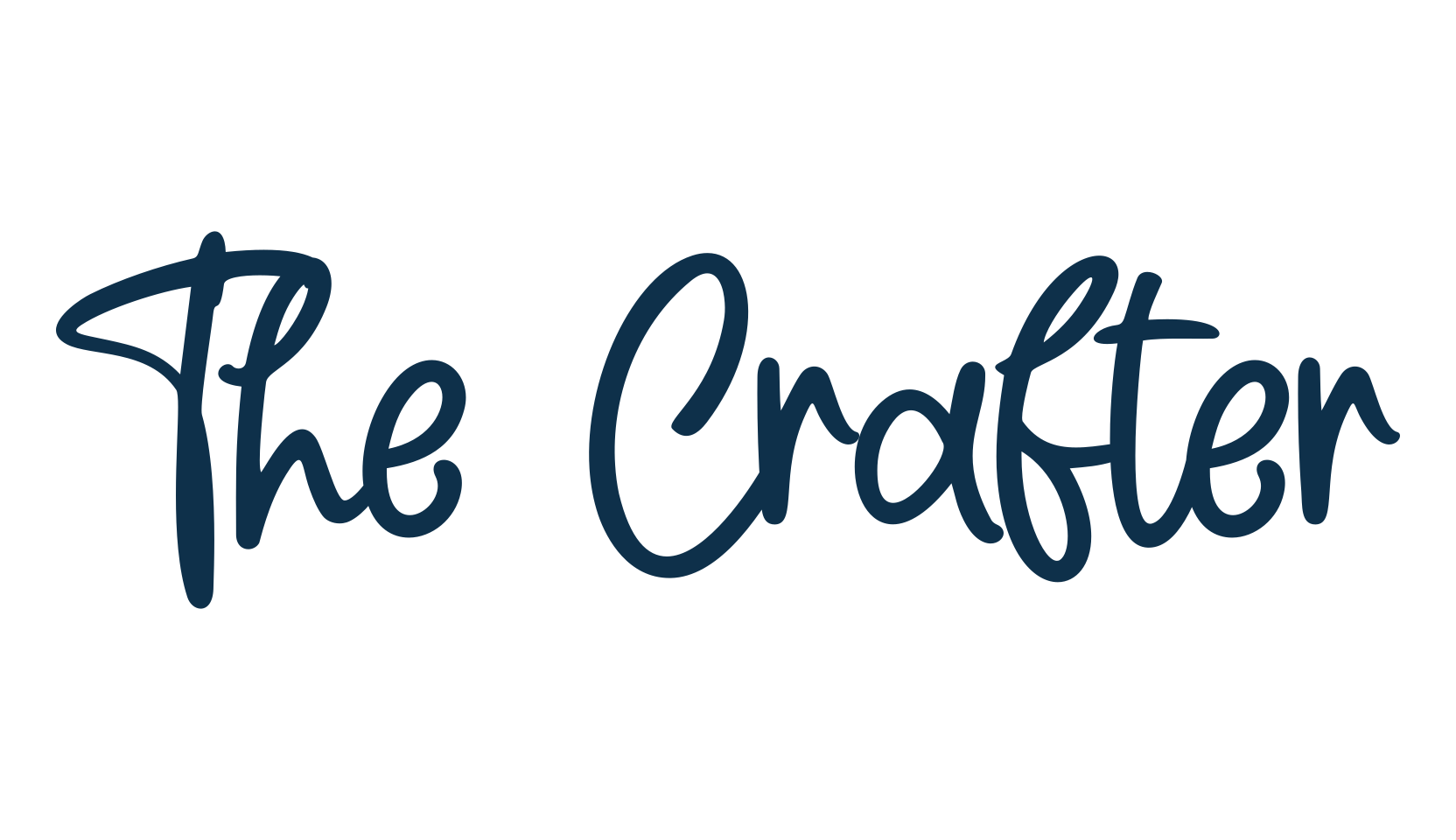 The Crafter, fancy various decorative script calligraphy font preview