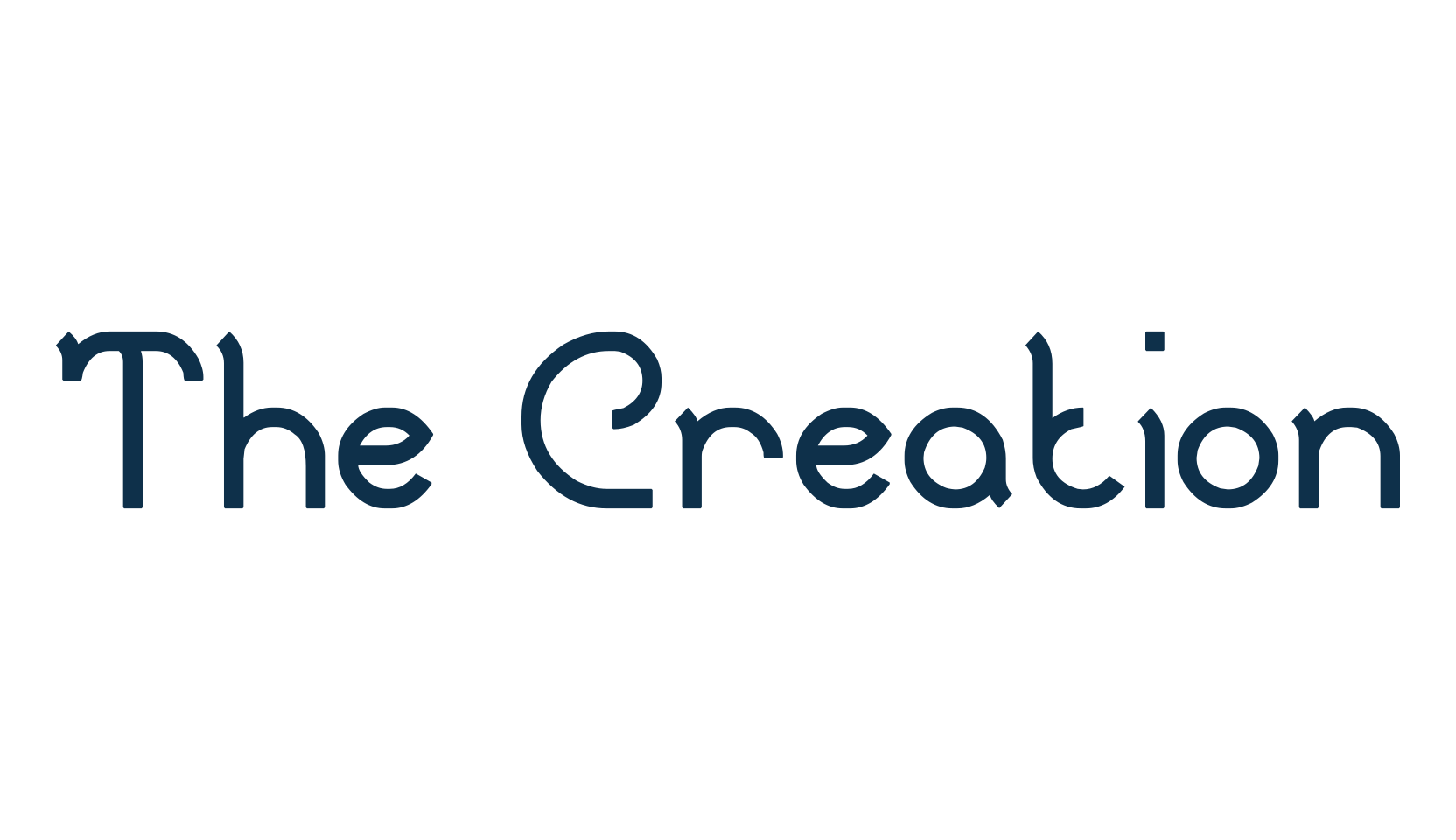 The Creation, various font preview