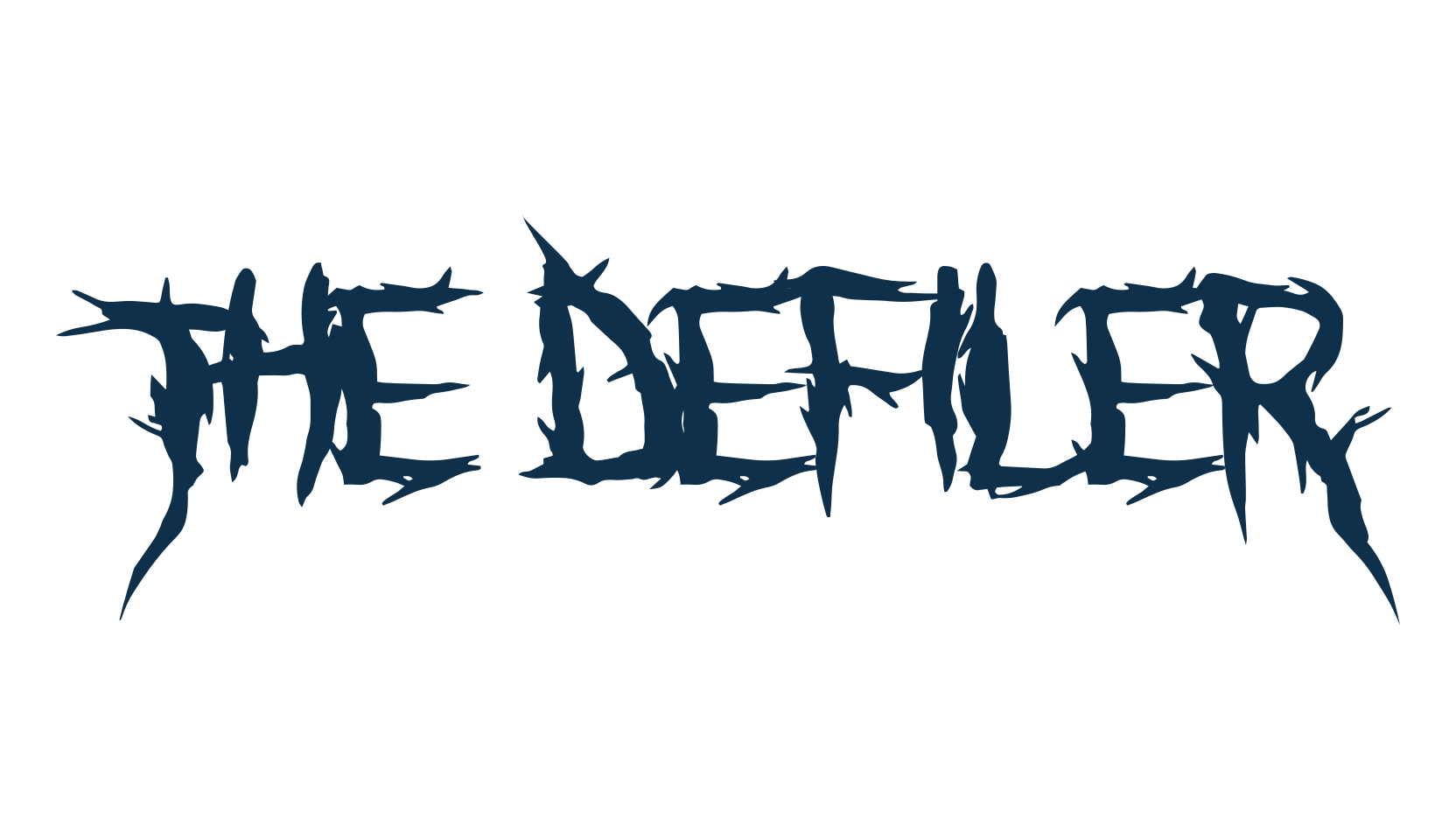 The Defiler, holiday halloween fancy decorative horror font preview