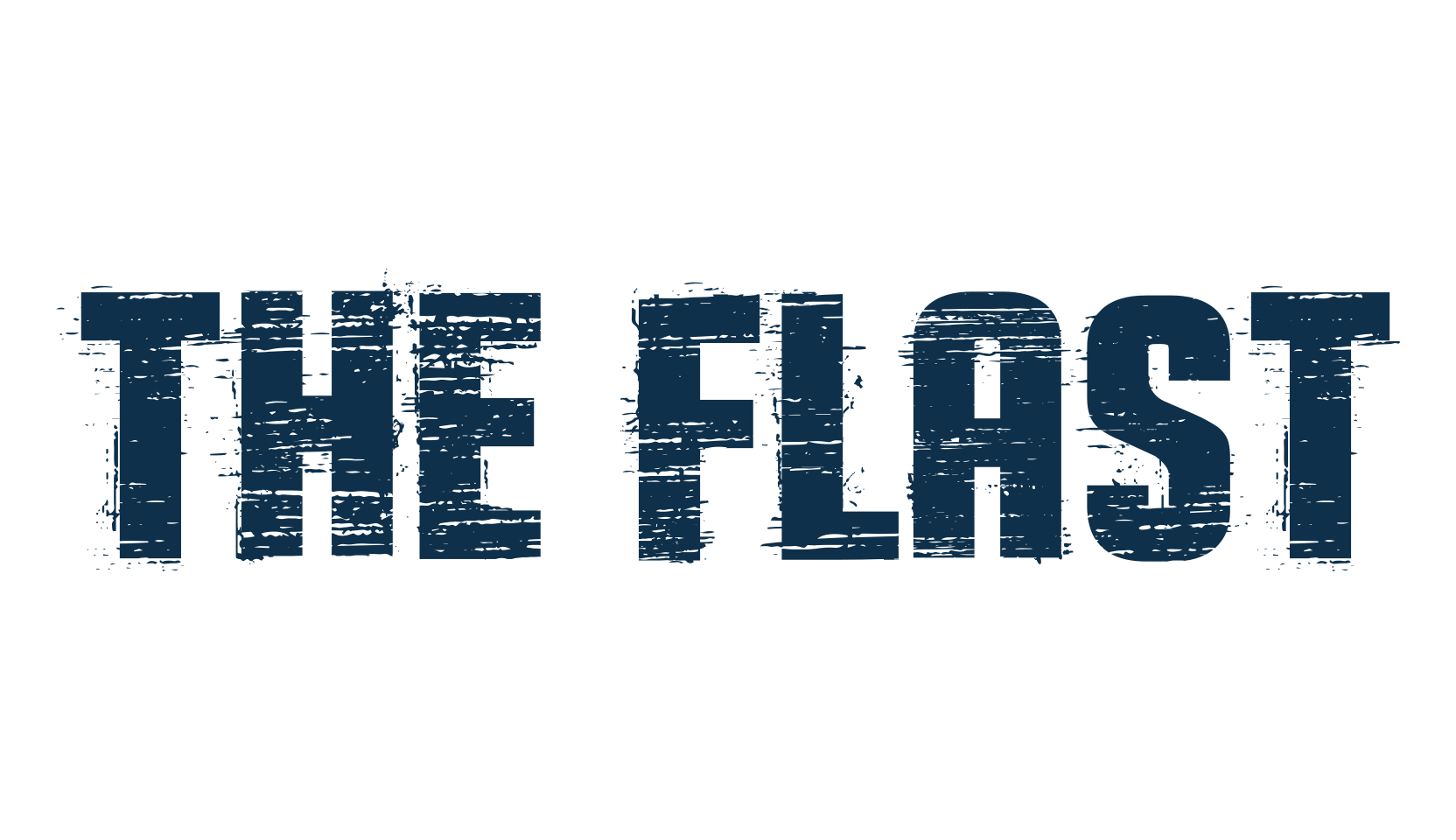 The Flast, fancy eroded decorative font preview