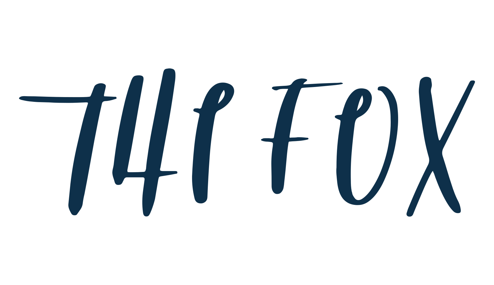 The Fox, script handwritten fancy decorative calligraphy font preview