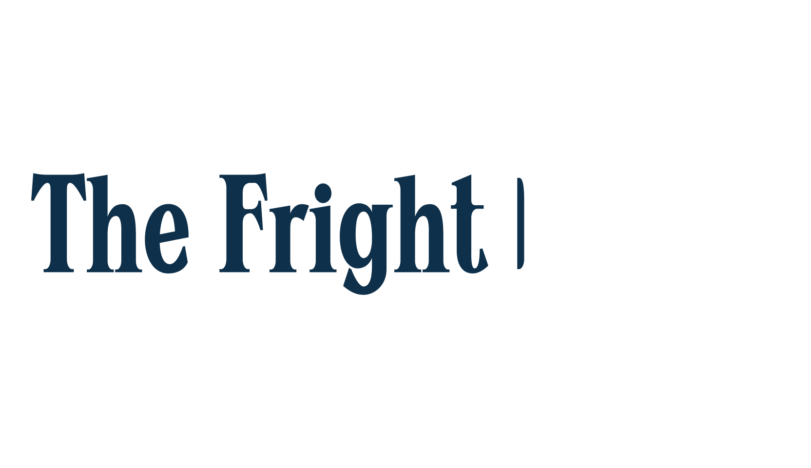 The Fright House, fancy retro decorative font preview
