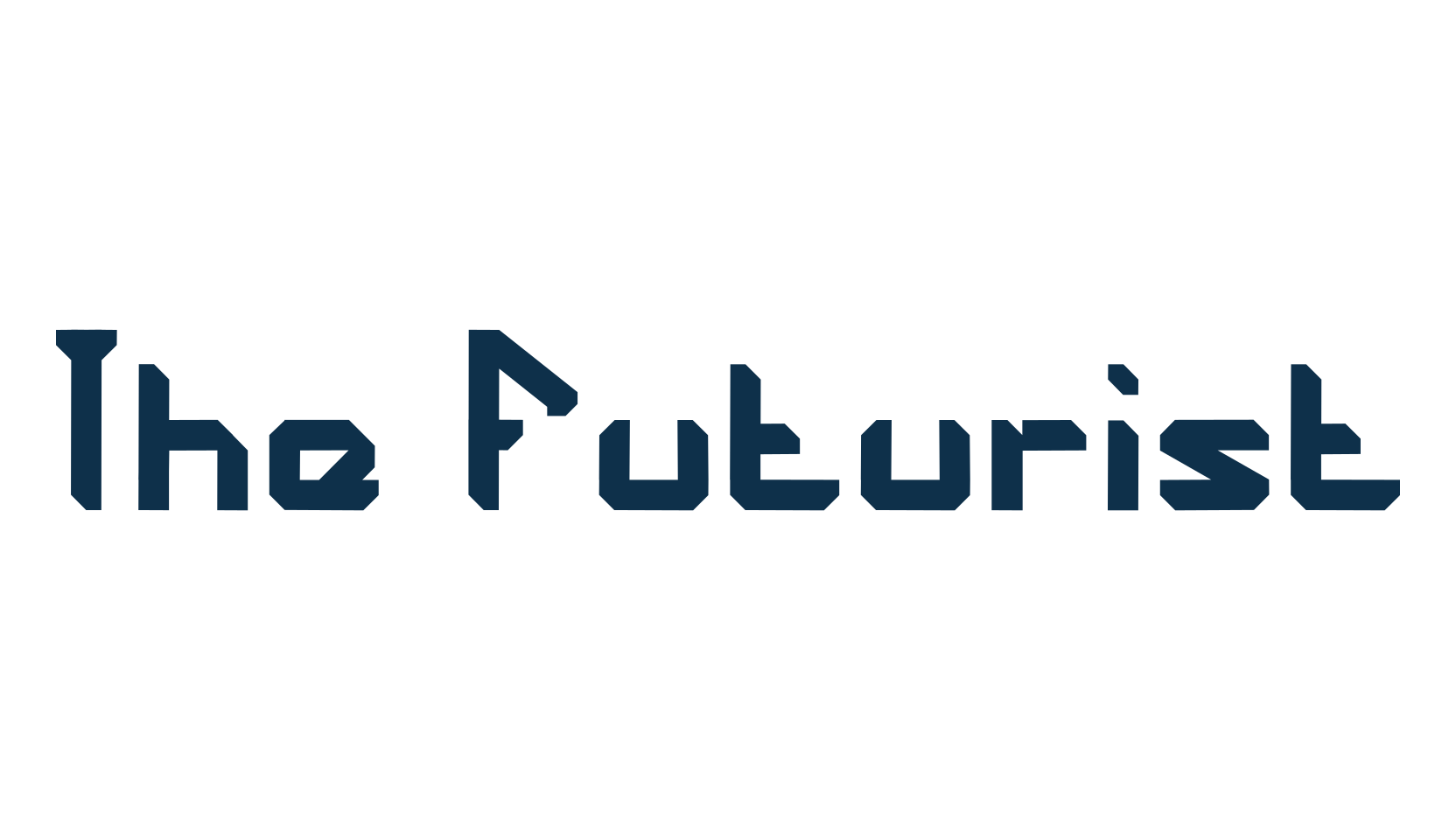 The Futurist, techno sci-fi font preview