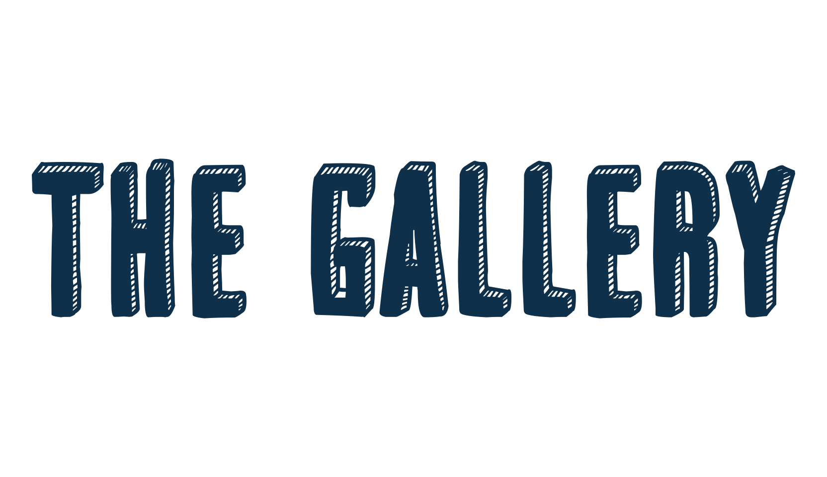 The Gallery (the-gallery), cartoon font preview