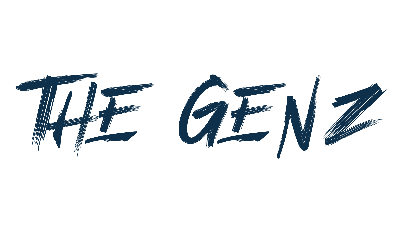 The Genz, script brush fancy decorative calligraphy font preview