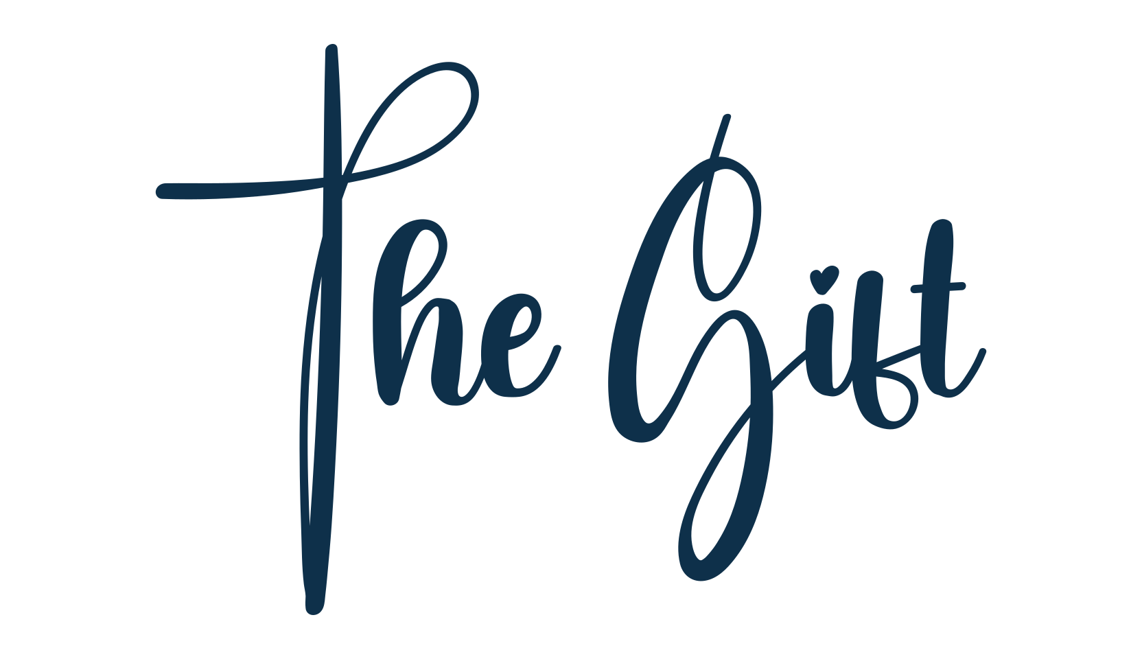 The Gift, fancy various decorative script calligraphy font preview