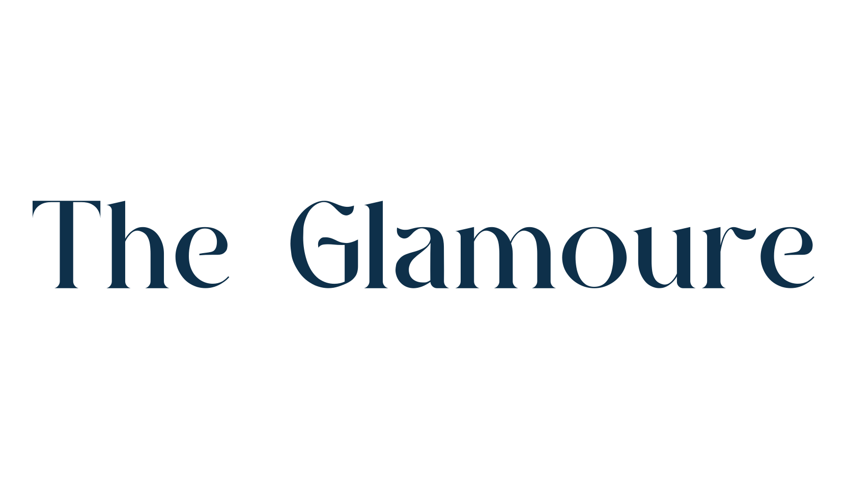 The Glamoure, basic serif font preview