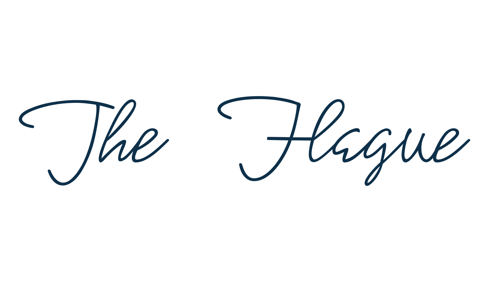 The Hague, script handwritten fancy decorative calligraphy font preview
