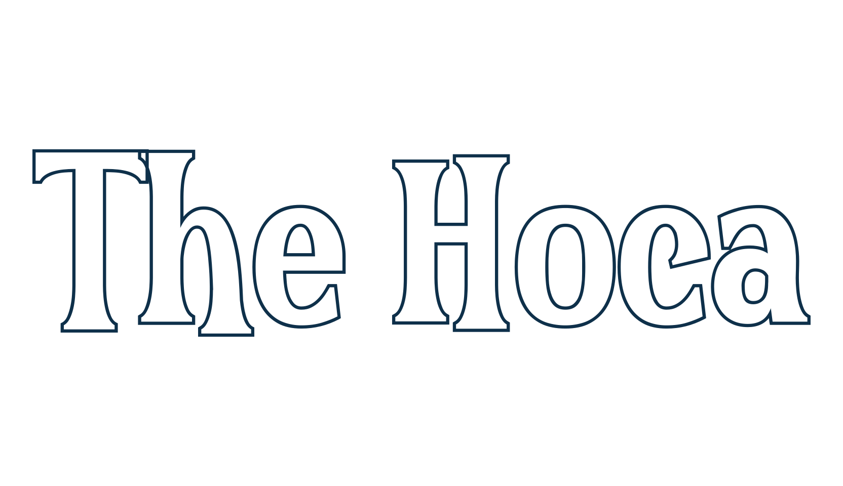 The Hoca, display market font preview