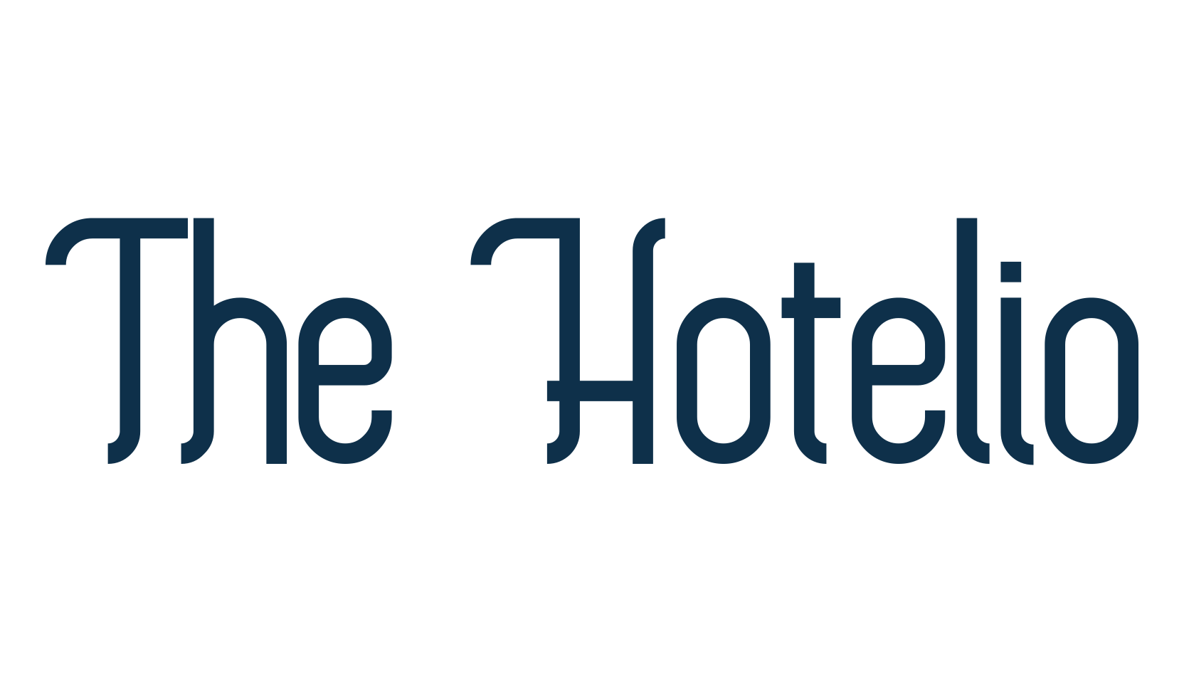 The Hotelio, retro font preview