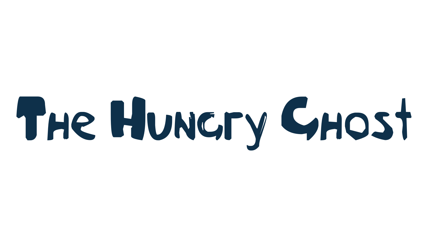 The Hungry Ghost, fancy various decorative font preview