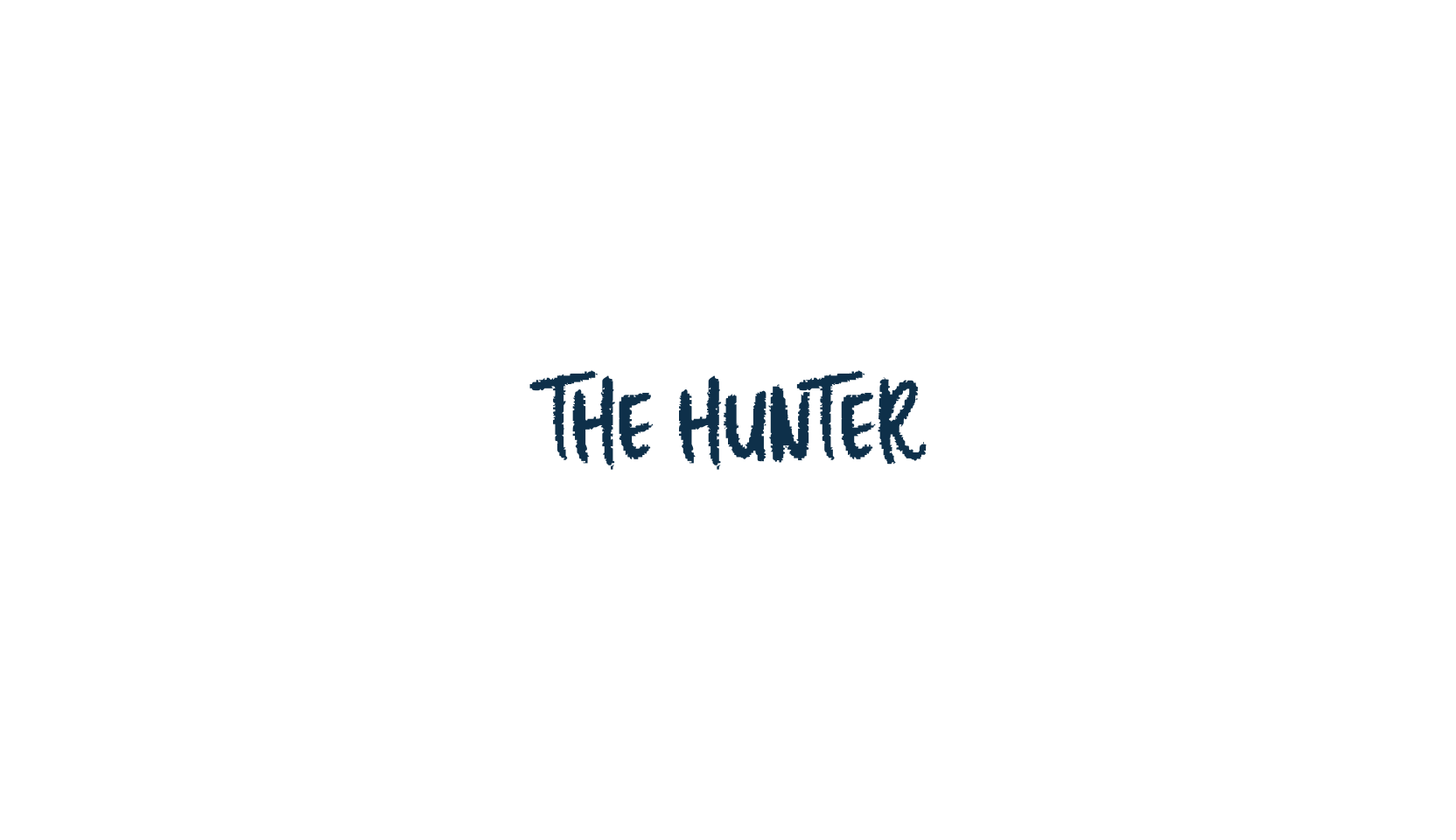 The Hunter (the-hunter), script brush fancy decorative calligraphy font preview