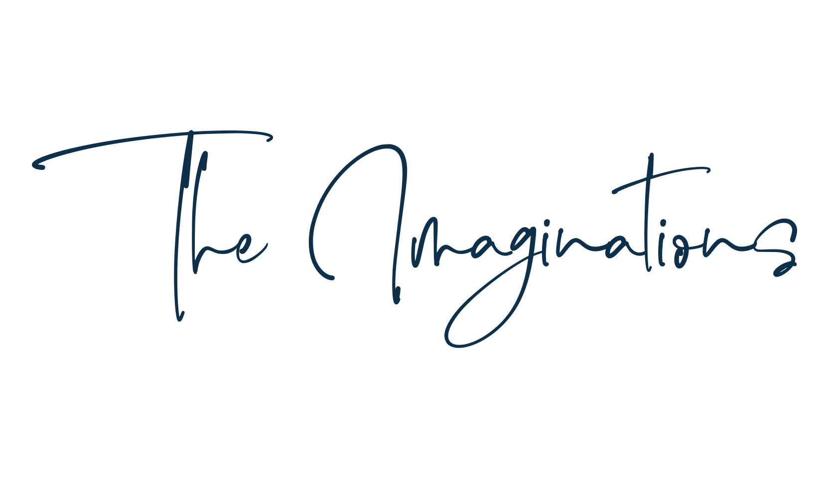 The Imaginations, script handwritten fancy decorative calligraphy font preview