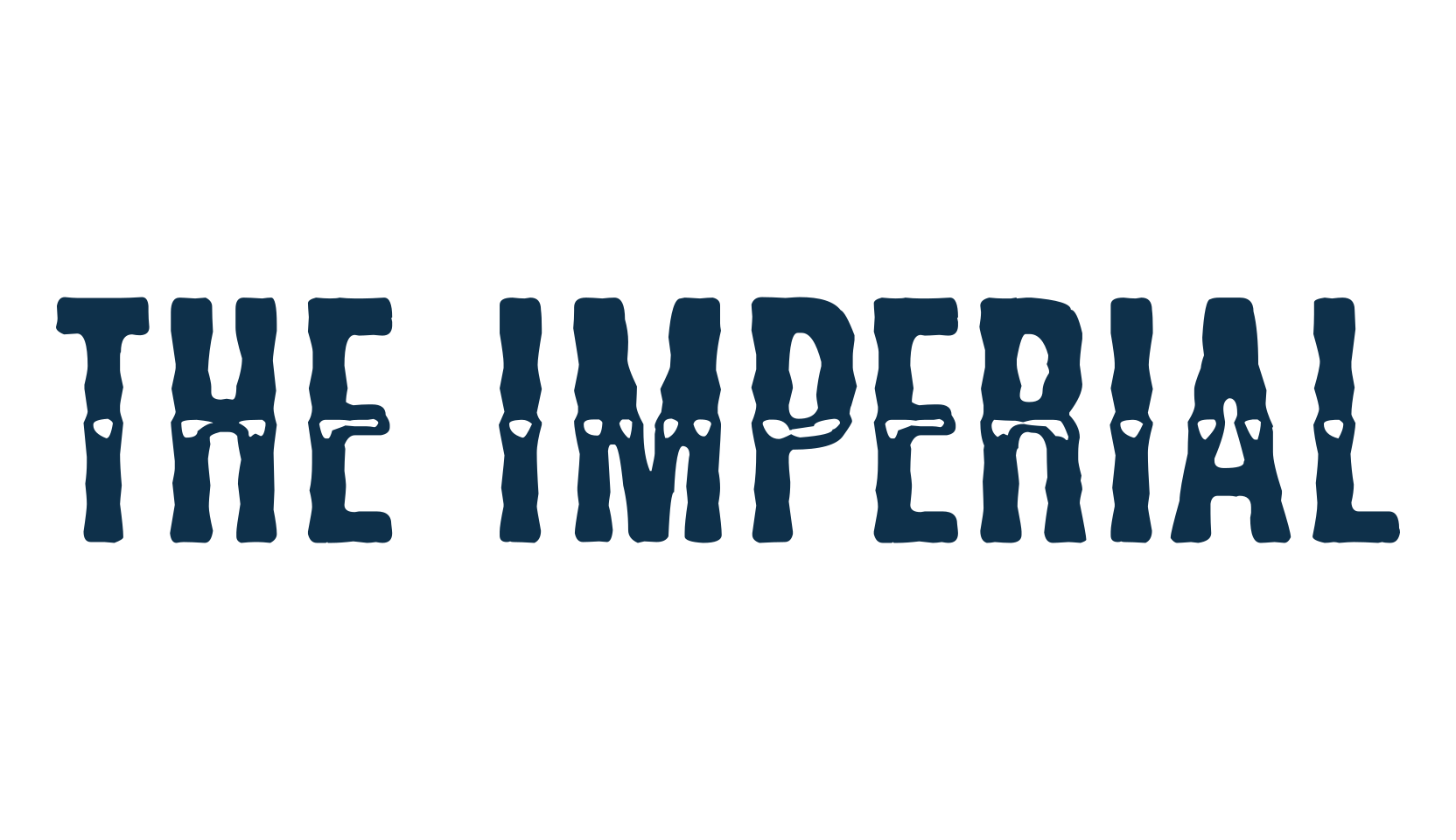 The Imperial, retro font preview