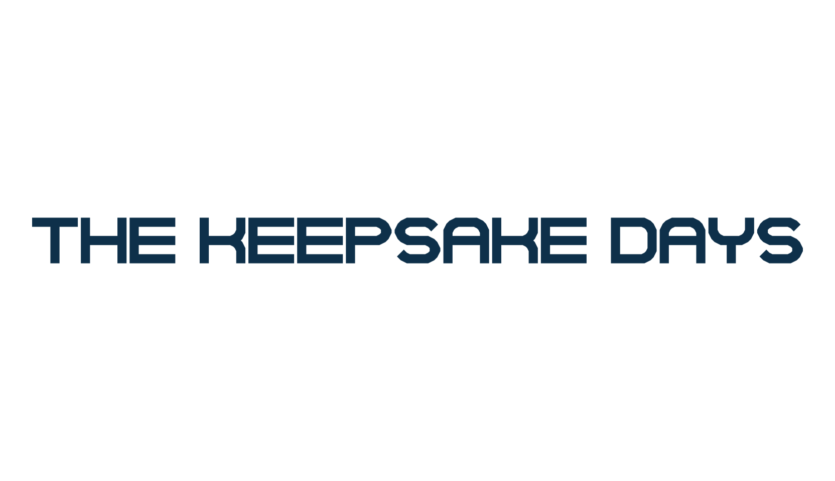 The Keepsake Days, fancy various techno sci-fi font preview