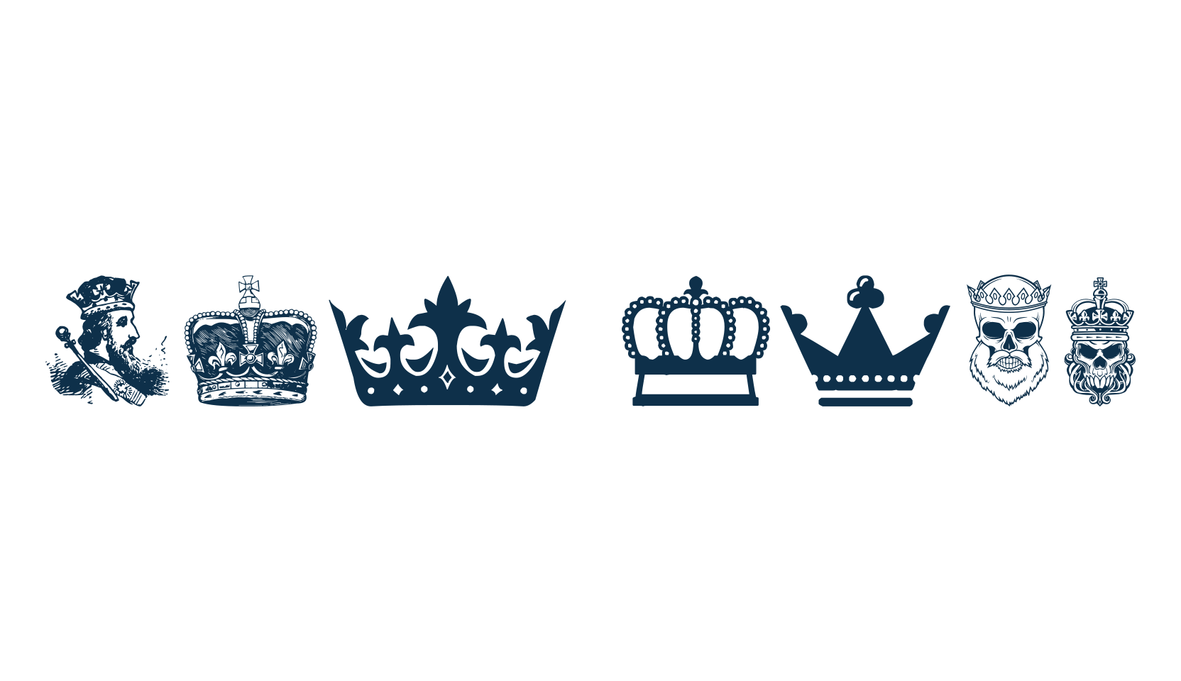 The King (the-king), display market font preview