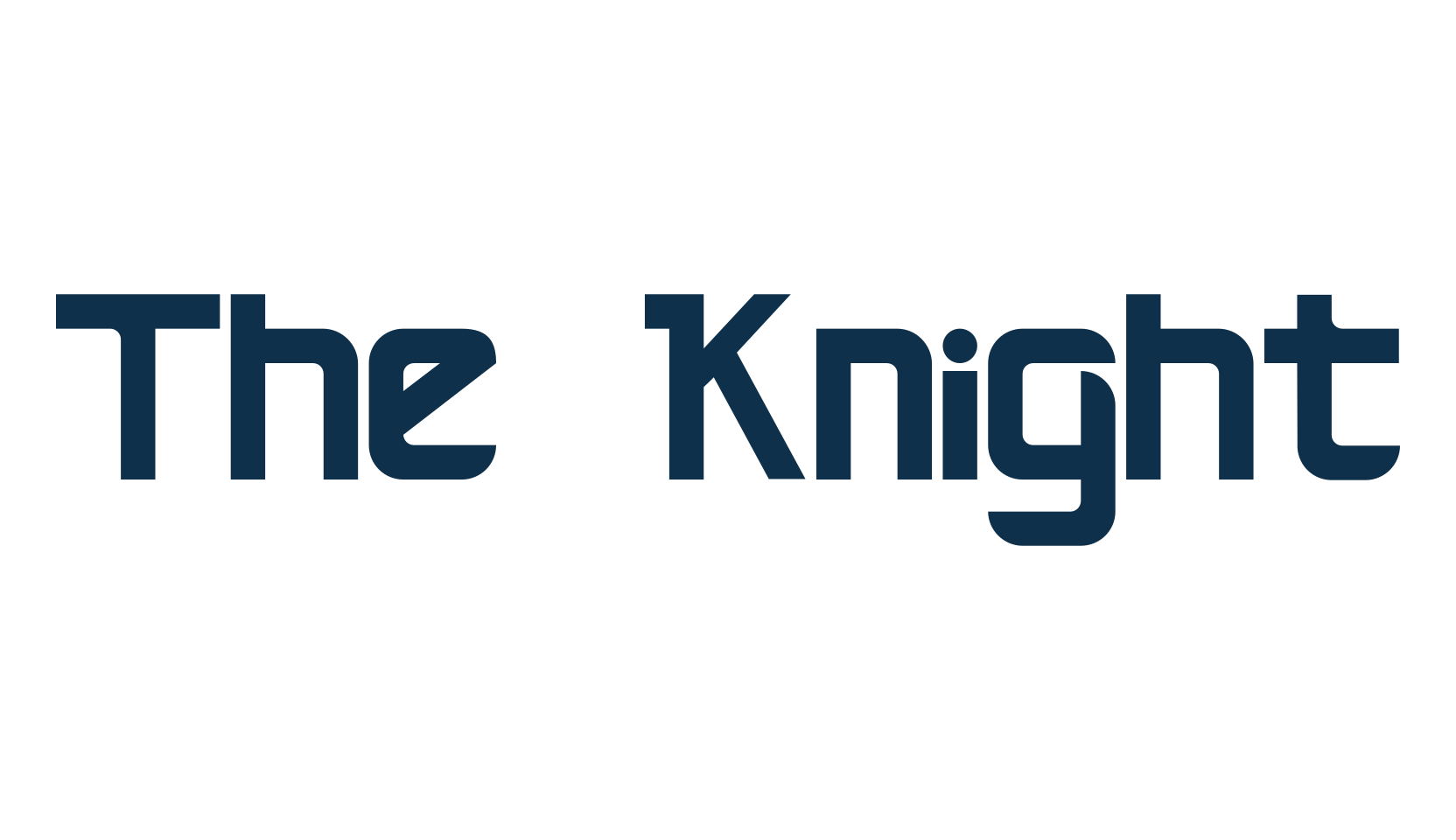 The Knight, various font preview