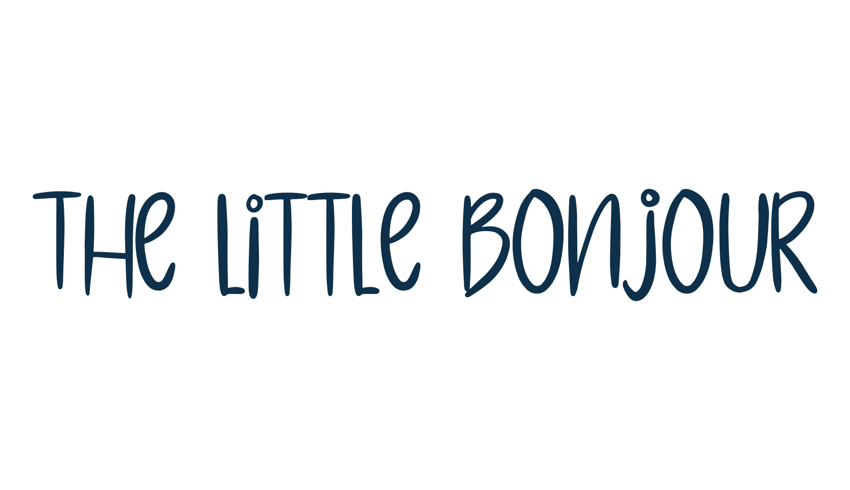 The Little Bonjour, fancy various decorative script calligraphy font preview