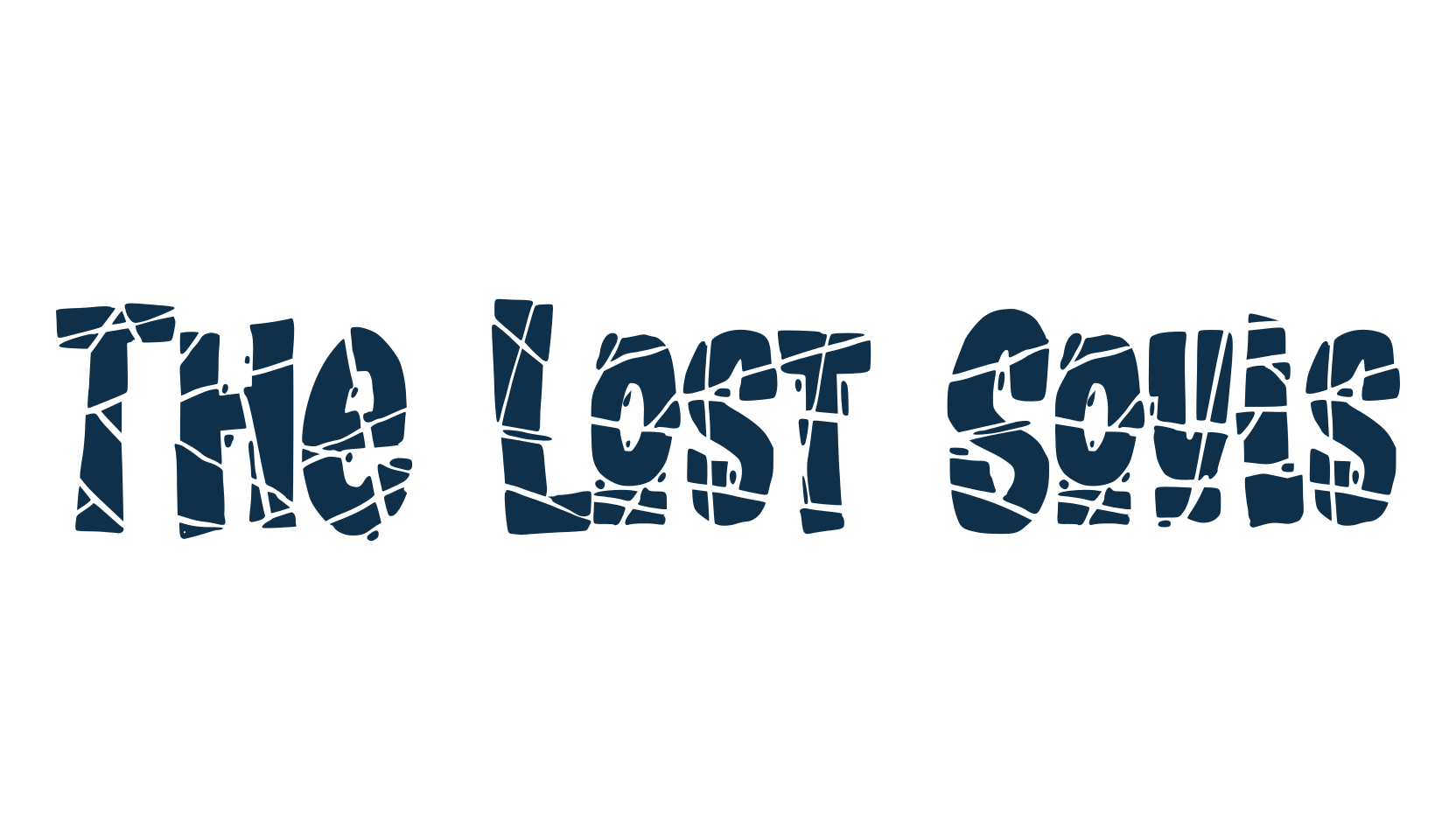 The Lost Souls, cartoon font preview