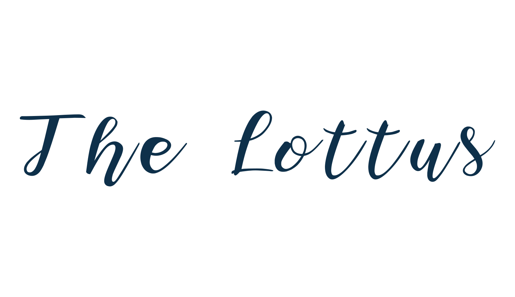 The Lottus, script handwritten fancy decorative calligraphy font preview
