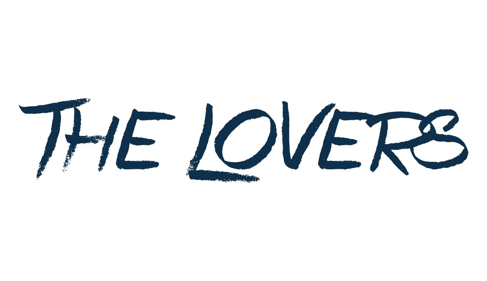 The Lovers, handwriting font preview