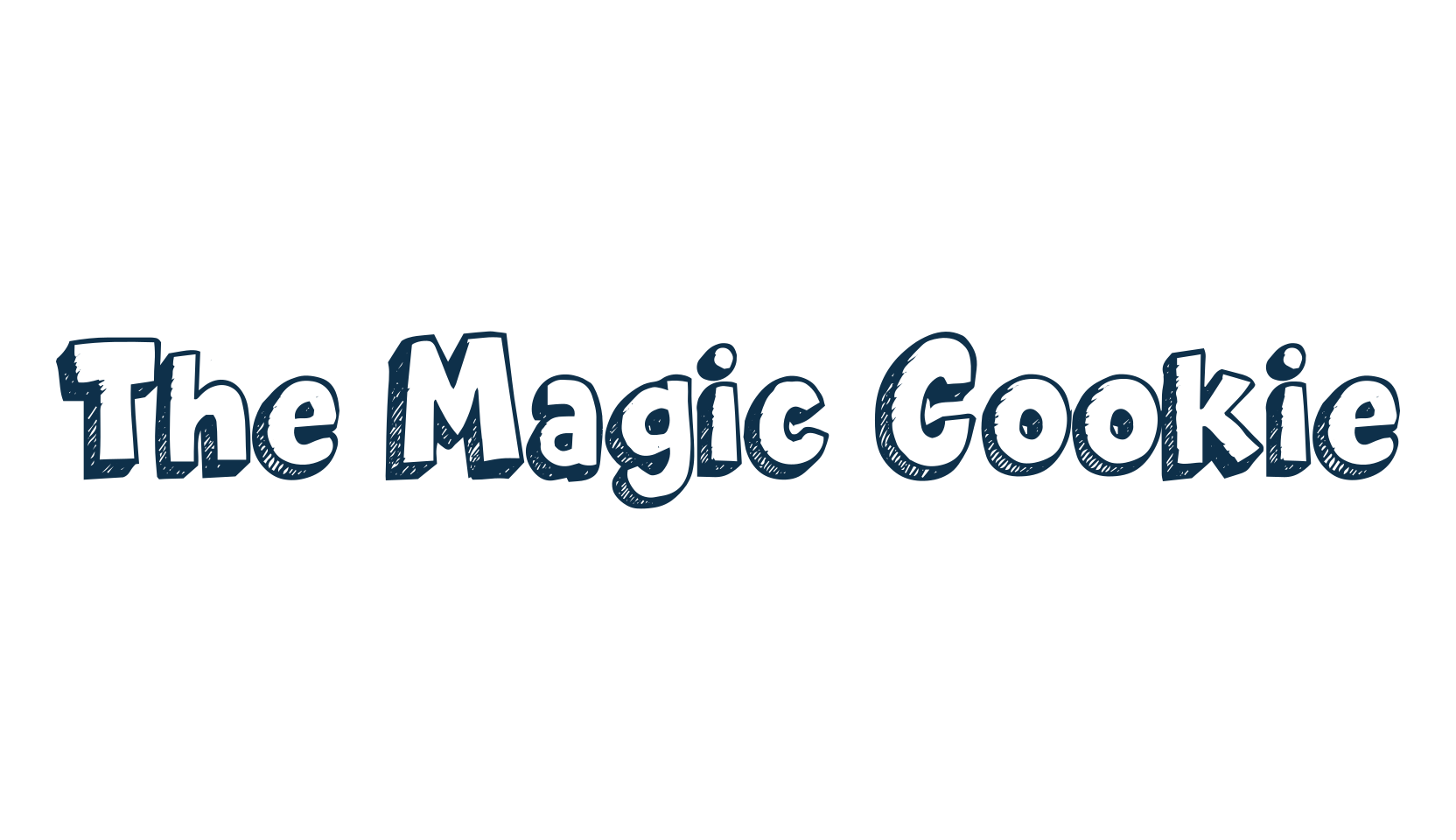 The Magic Cookie, cartoon font preview