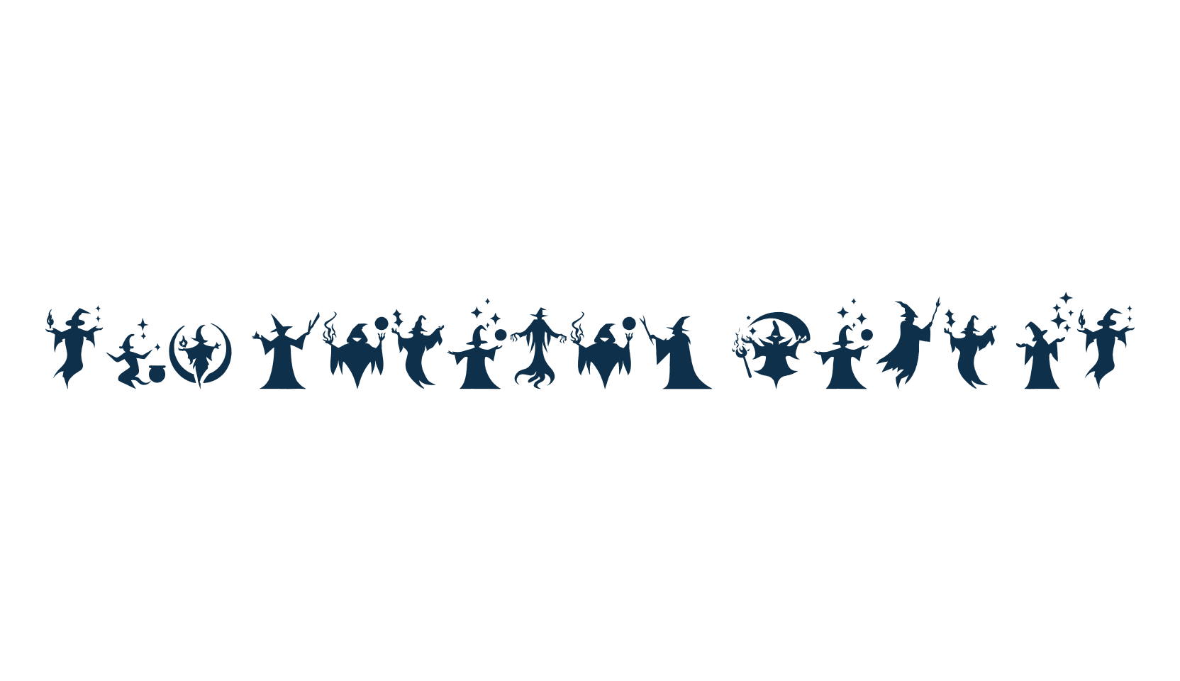 The Magical Ding St, fancy decorative font preview