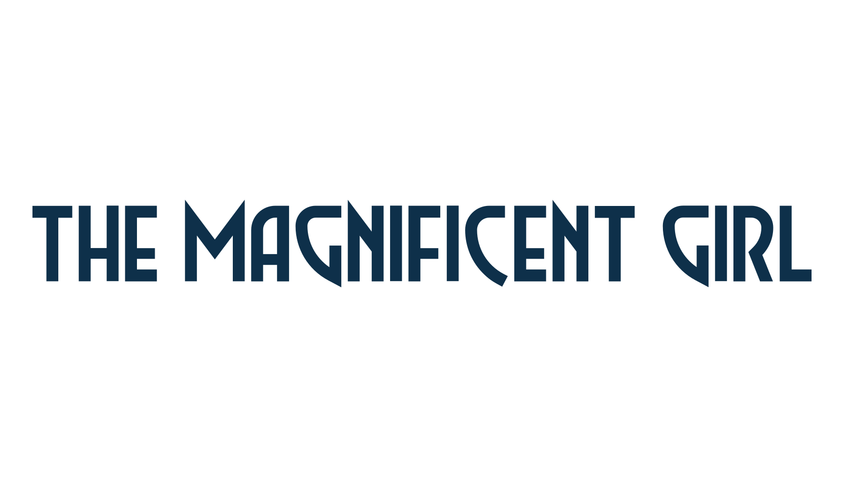 The Magnificent Girl, retro font preview