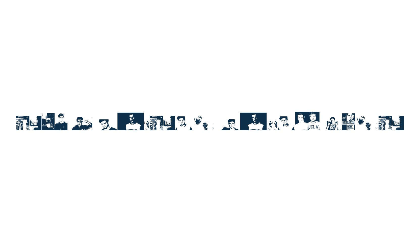 The Martin Garrix Font, fancy decorative font preview