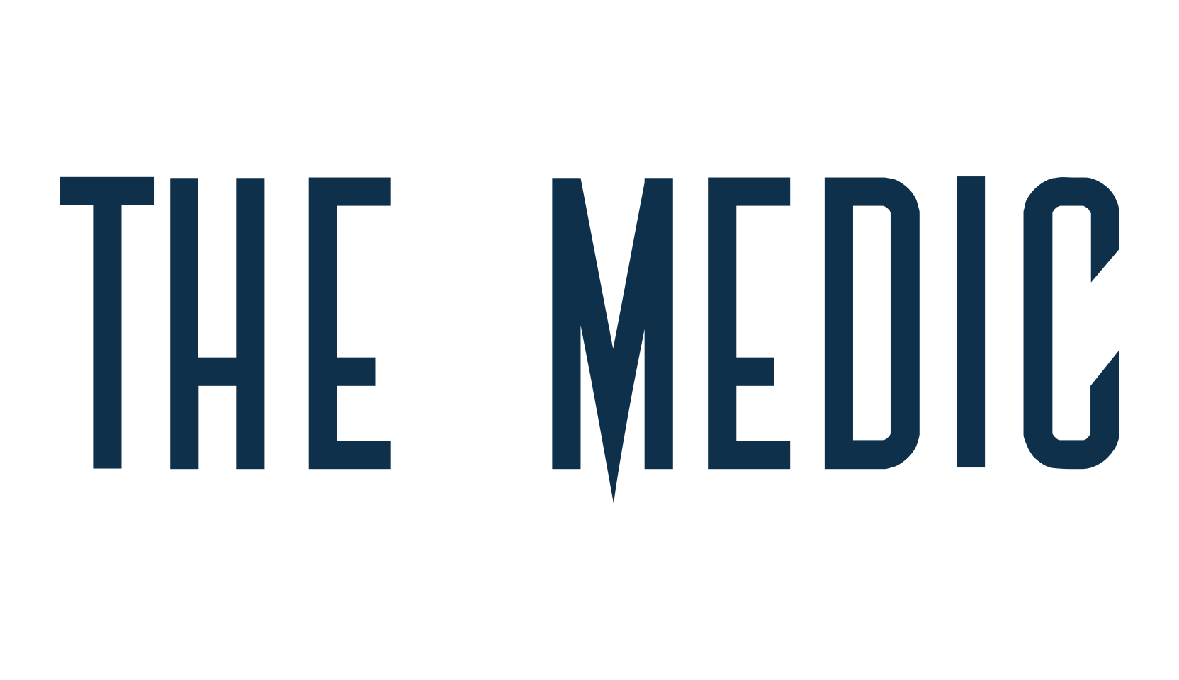 The Medic, basic sans serif font preview