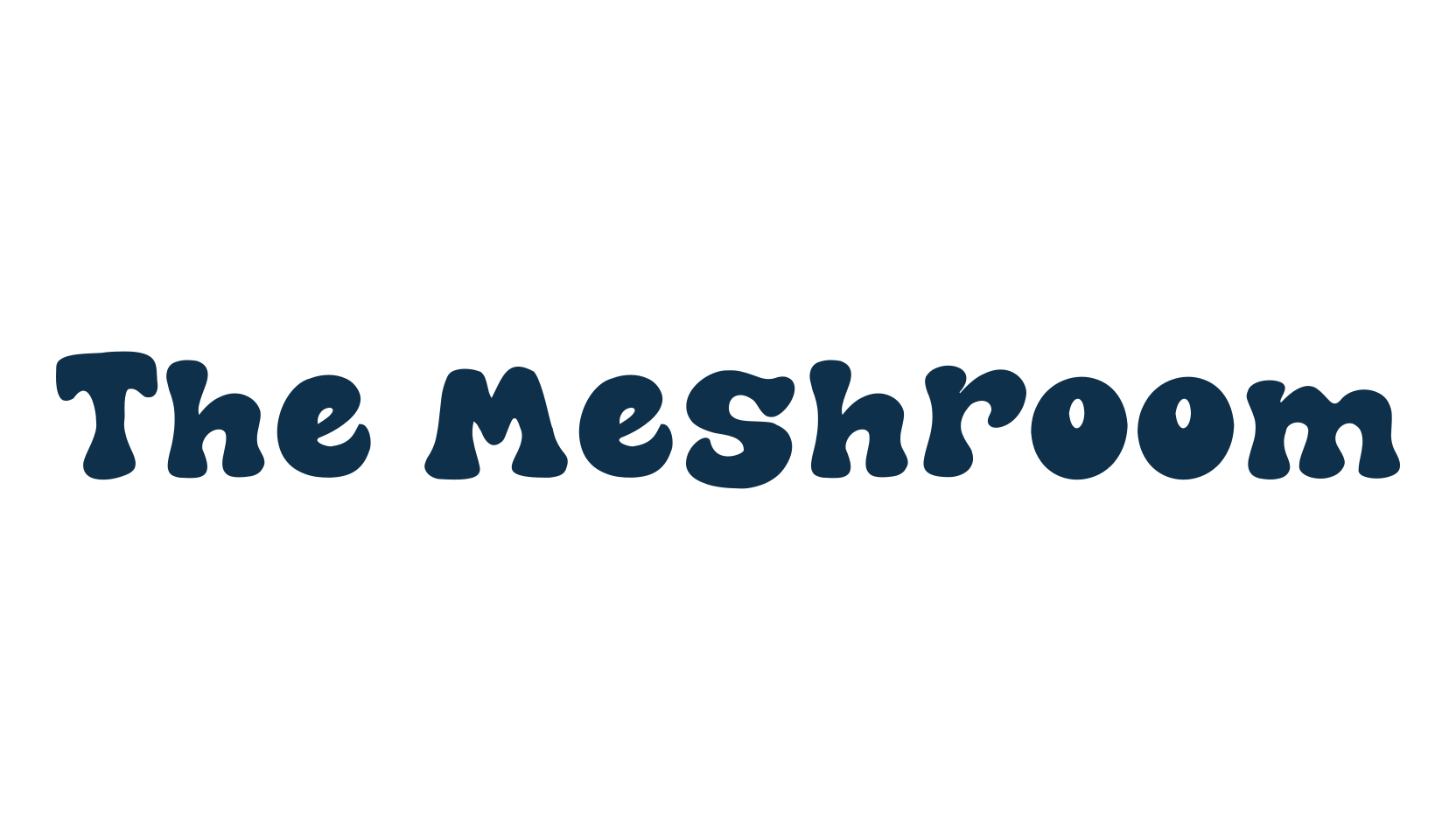 The Meshroom, groovy font preview