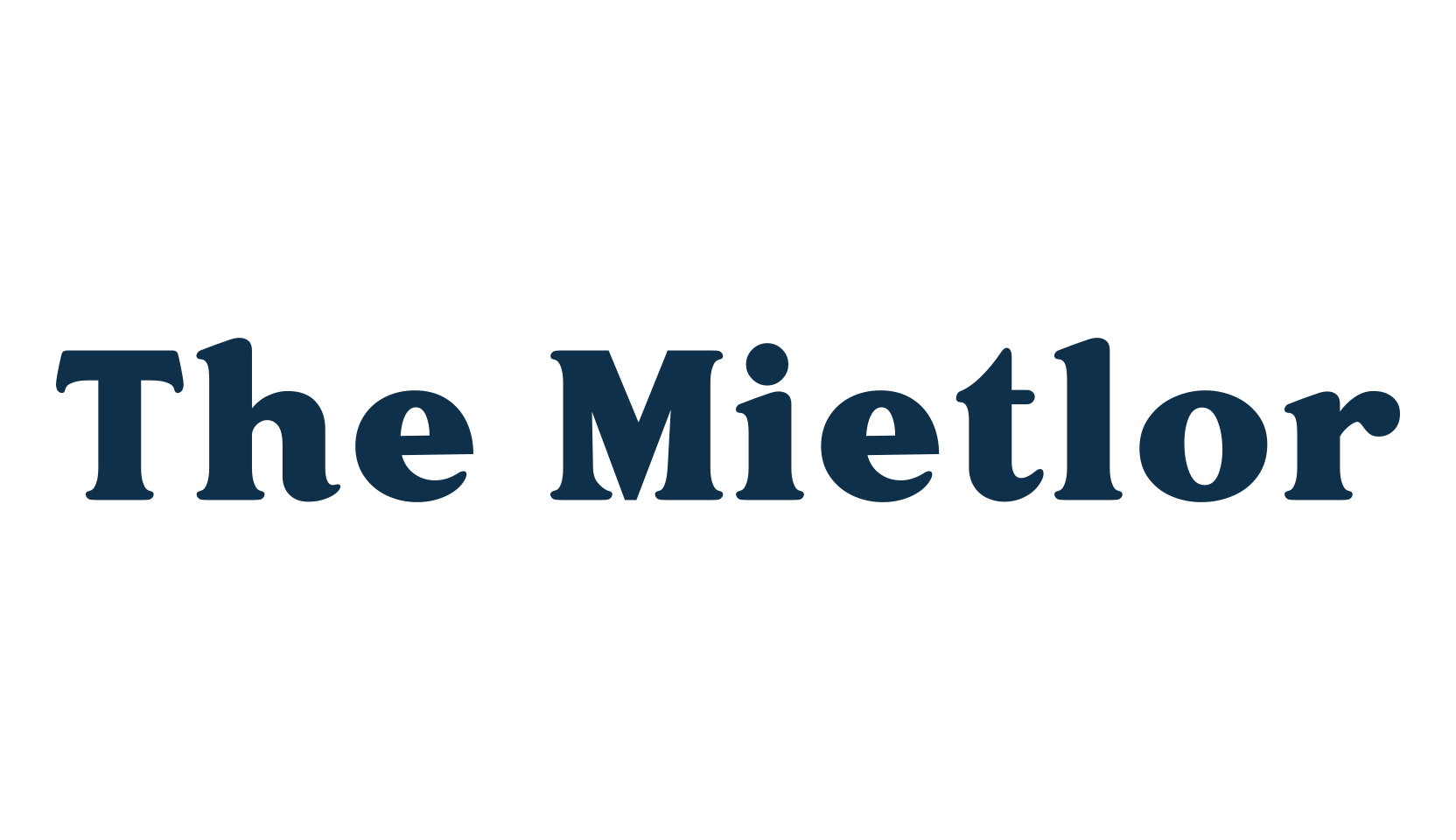 The Mietlor, fancy retro decorative font preview